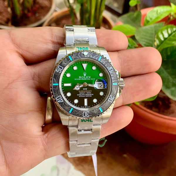 Rolex Submariner Green Dial DiW Semi Swiss