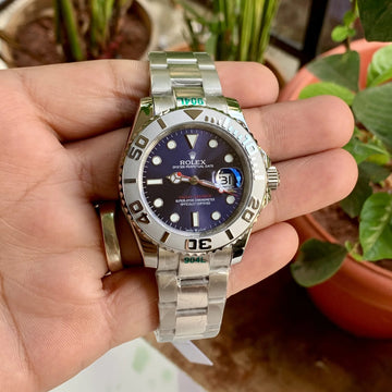 Rolex Yatch Master Blue Semi Swiss