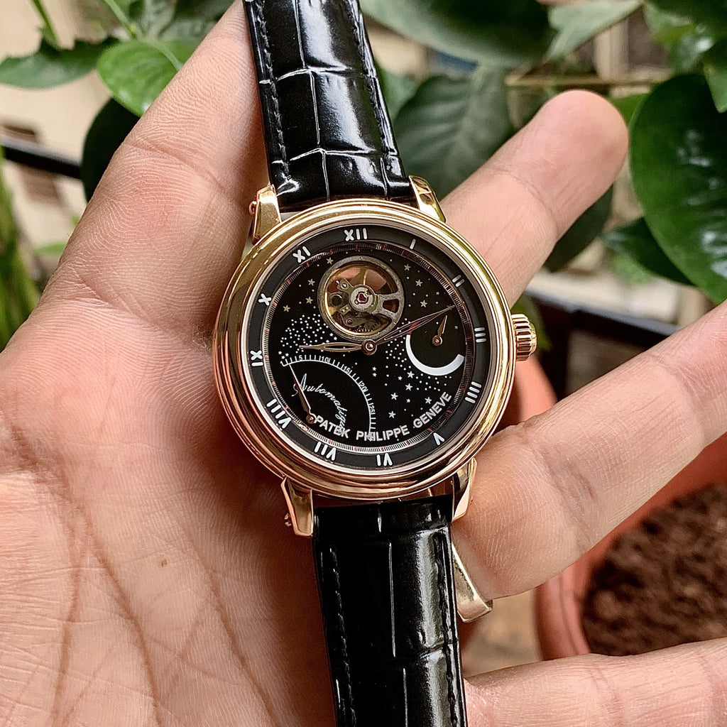 Patek Philippe Geneve Tourbillion Black Dial