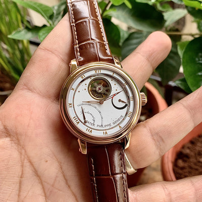 Patek Philippe Geneve Tourbillion White Dial