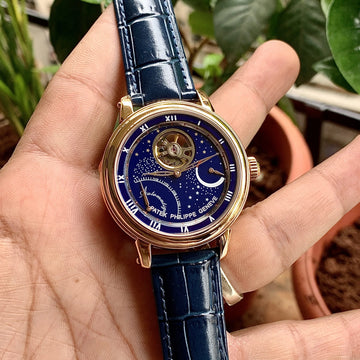 Patek Philippe Geneve Tourbillion Blue Dial
