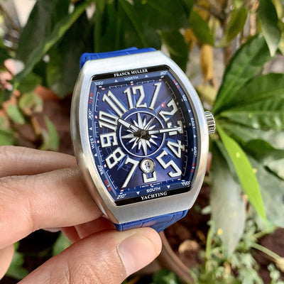 Franck Muller Vanguard Yachting Blue Matt Auto