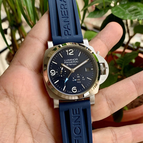 Luminor Panerai 1950 Bitempo GMT Blue