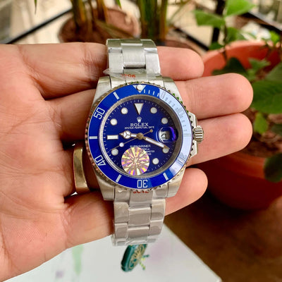 Rolex Submariner Silver-Blue