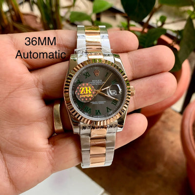 Rolex DateJust Two Tone Roman Figure 36MM Ladies