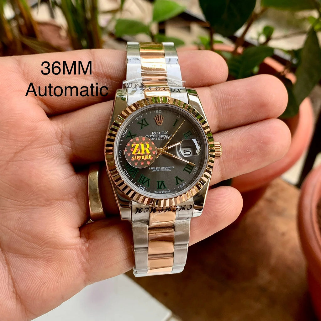 Rolex DateJust Two Tone Roman Figure 36MM Ladies