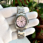 Rolex Oyster Perpetual Pink Dial Ladies