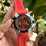 Jacob & Co Epic X Chrono Silver-Black Bezel Quartz