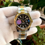 Rolex Sky-Dweller Two-Tone Black Dial Auto