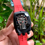 Jacob & Co Buggati Edition Black-Red Strap