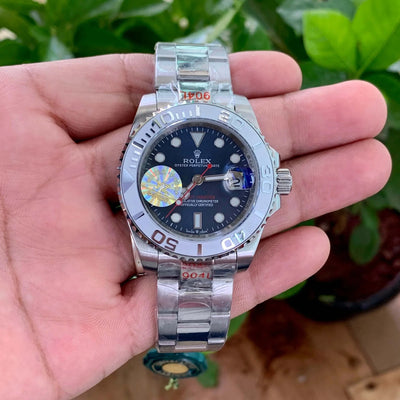 Rolex Yatch Master Blue Silver