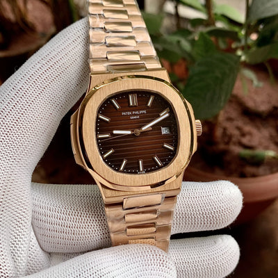 Patek Philippe Ex Nautilus RoseGold Chain