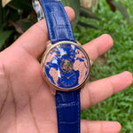 Jacob & Co. Dual Time Zone Tourbillon Blue-RG