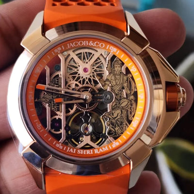 Jacob & Co. Epic X Ram Janmabhoomi Rose Gold Edition New
