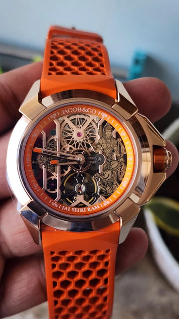 Jacob & Co. Epic X Ram Janmabhoomi Rose Gold Edition New