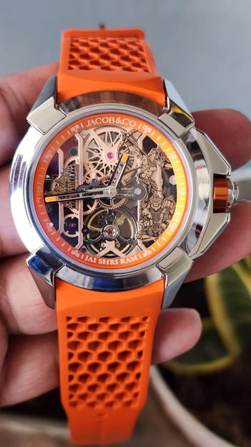 Jacob & Co. Epic X Ram Janmabhoomi Titanium Edition 2 New