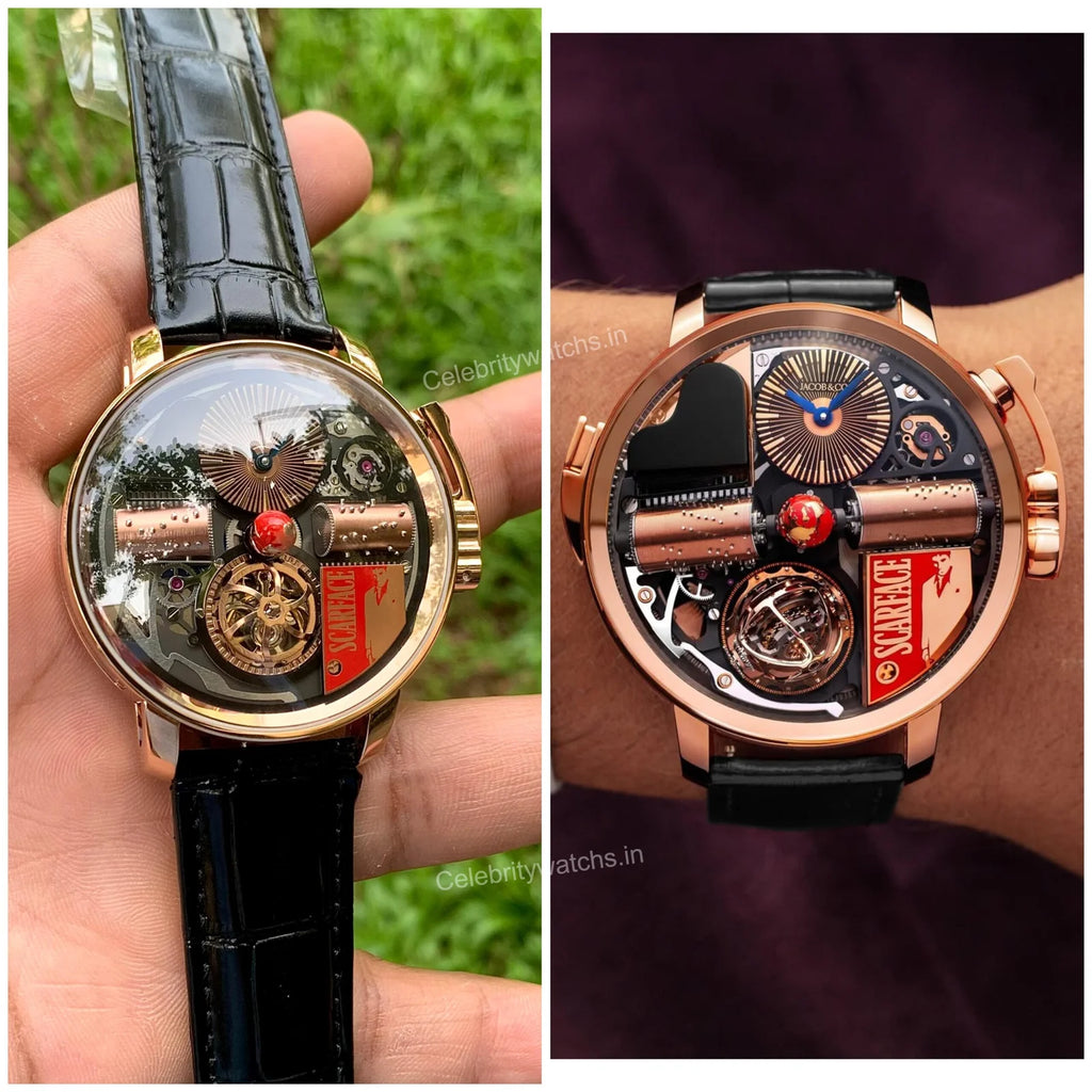 Jacob & Co. Opera Godfather Scarface Black Rosegold Automatic