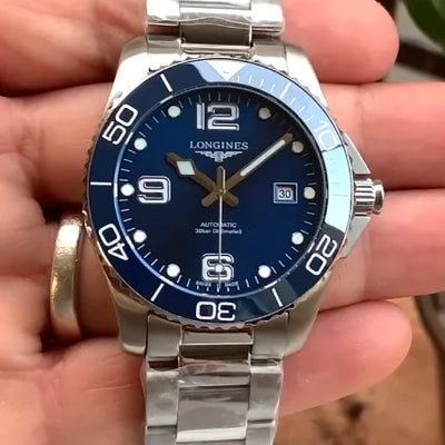 Longines HydroConquest Silver-Blue Automatic