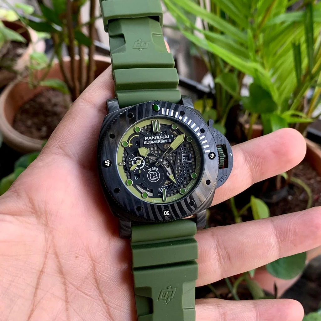 Luminor PANERAI Submersible BRABUS Verde Militare Green