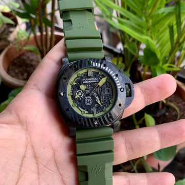 Luminor PANERAI Submersible BRABUS Verde Militare Green