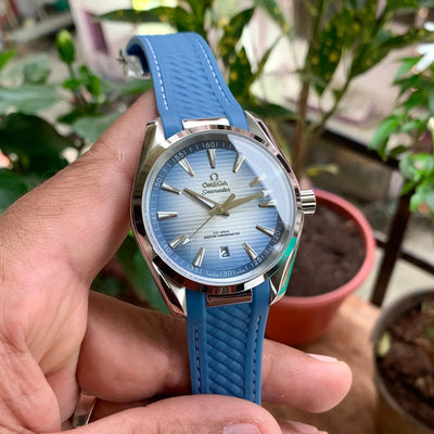 OMEGA Seamaster Aqua Tera Blue Dial Automatic