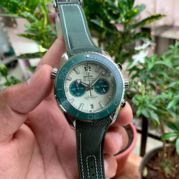 OMEGA Seamaster Planet Ocean 600M Green Quartz