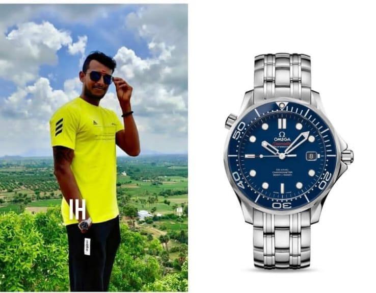 Omega Seamaster Diver 300M Co Axial Chronometer Blue Dial