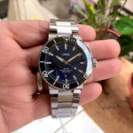 Oris AQUIS Date Caliber Blue Semi ETA