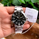 Oris Aquis Date Caliber 400 Black Semi ETA