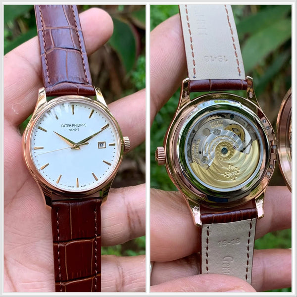 Patek Philippe Calatrava 5227J Brown-RG Automatic