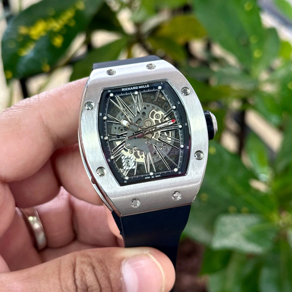 Richard Mille RM023 Skeleton Silver Automatic