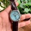 Rolex 1908 أوتوماتيكية جلد أزرق ثلجي