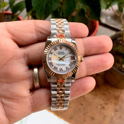 Rolex DateJust Jubilee Roman Figure Ladies