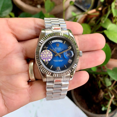 Rolex DayDate Blue Ombre Roman Dial YZ Factory