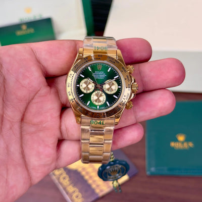 Rolex Daytona Gold Green Dial 126508