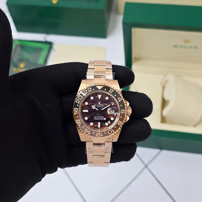Rolex GMT MASTER II 126715CHNR Tiger Iron Swiss