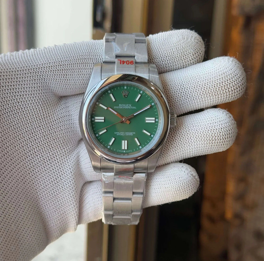 Rolex Oyster Perpetual Green 41MM