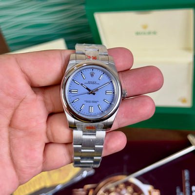 Rolex Oyster Perpetual Lavender Dial 41MM