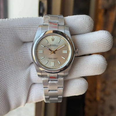 Rolex Oyster Perpetual Silver 41MM