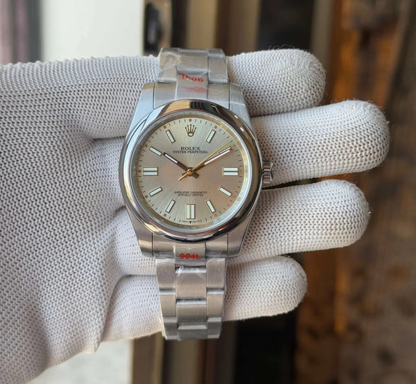 Rolex Oyster Perpetual Silver 41MM