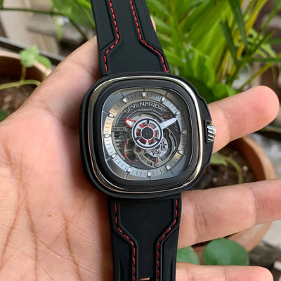 Seven Friday SF S3/01 Black-Red