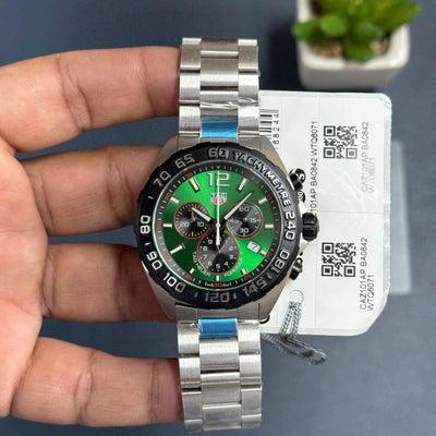Tag Heuer Formula 1 Chronograph Green Store Quality