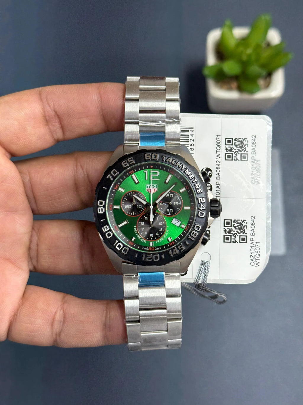 Tag Heuer Formula 1 Chronograph Green Store Quality