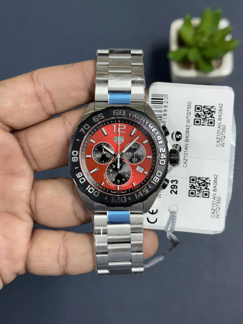 Tag Heuer Formula 1 Chronograph Red Store Quality