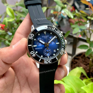Tissot Seastar 1000 Chronograph Blue Dial Quartz
