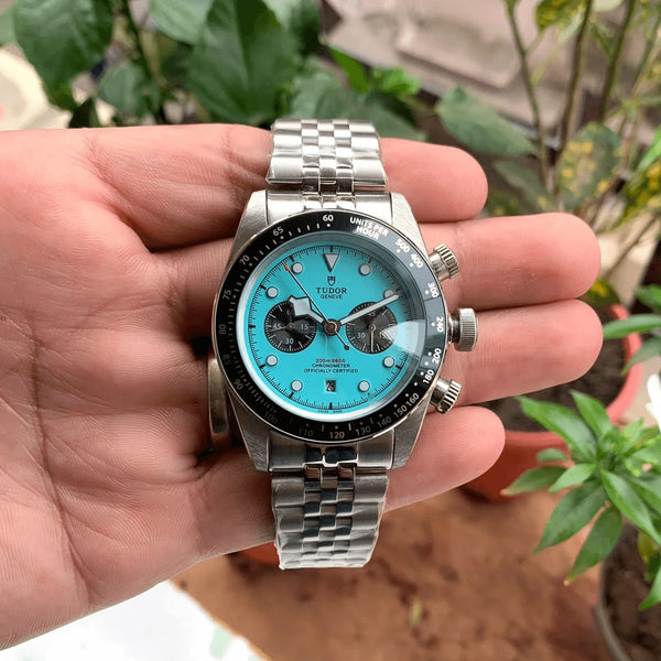 Tudor Black Bay Chronograph Flamingo Blue
