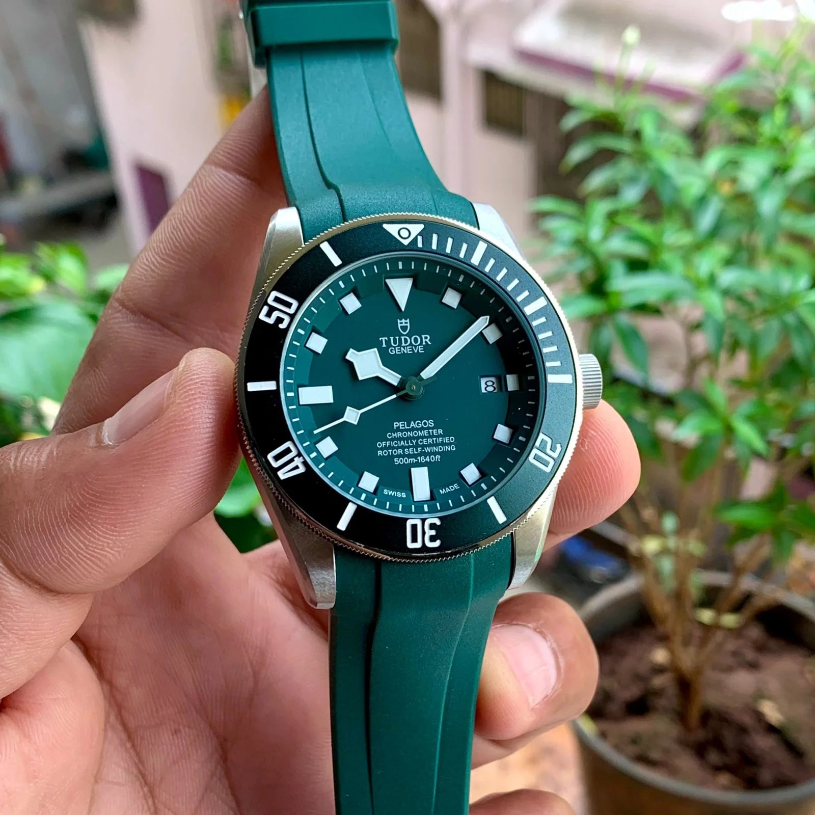 Tudor Pelagos Green Automatic