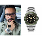 Tudor Black Bay Heritage Green Bezel Chronometer