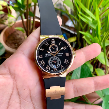 Ulysse Nardin Marine Diver Chronograph RG-Black