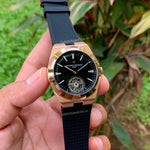 Vacheron Constantin OVERSEAS Skeleton Black Strap